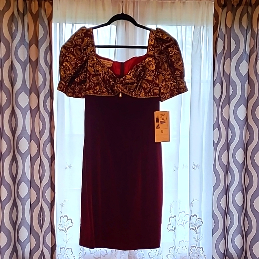 Scott McClintock size 12 Velvet party dress